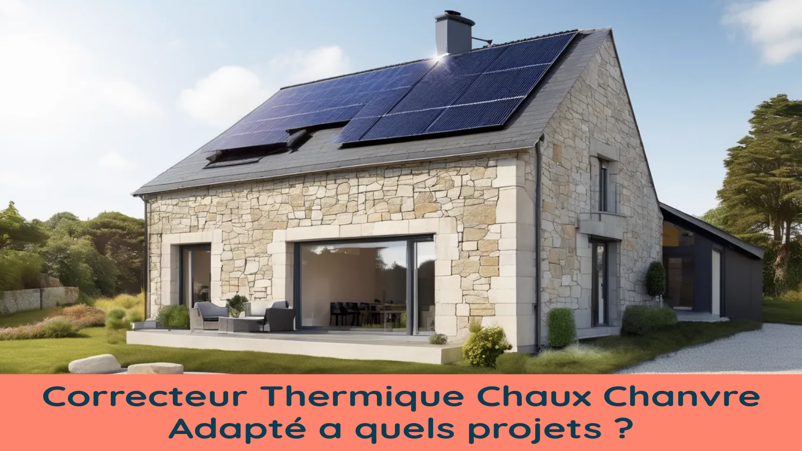 Le CORRECTEUR THERMIQUE Chaux Chanvre est adapté a quels projets ?